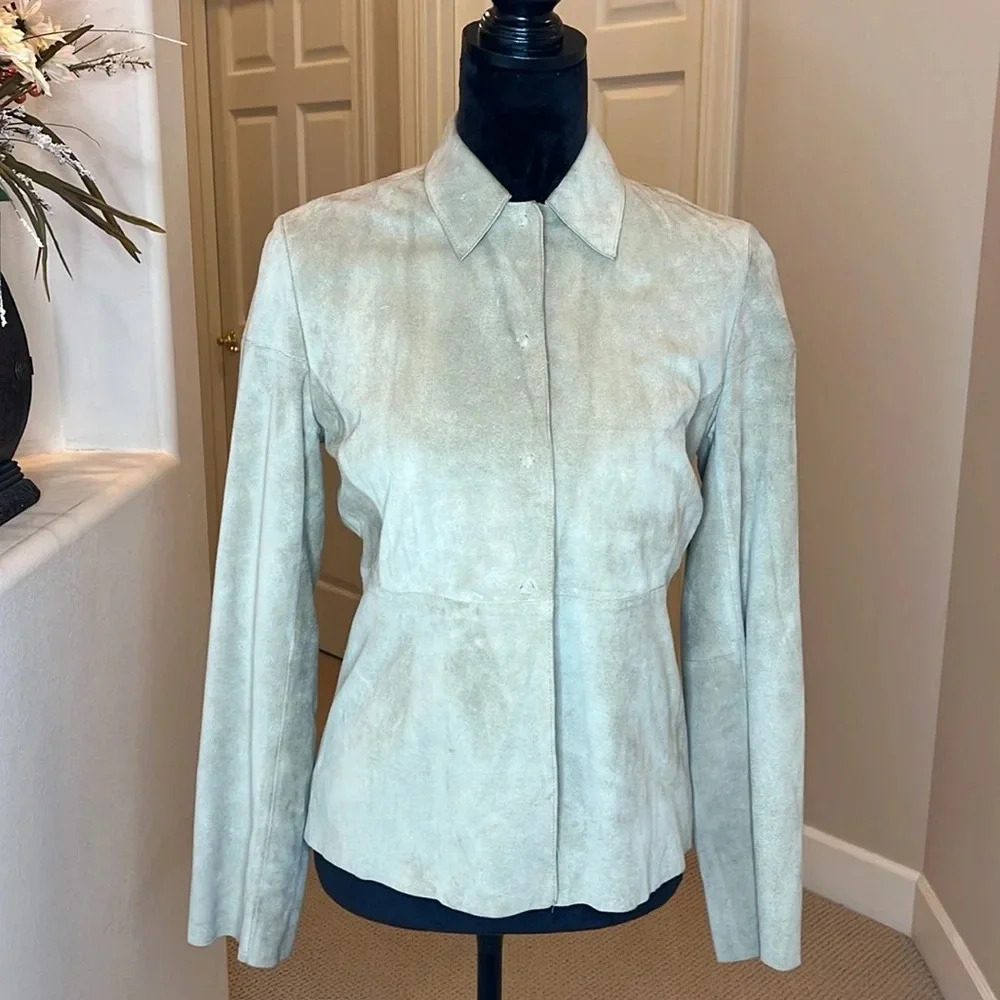 Banana Republic Suede Leather  Jacket Size XS